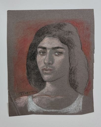 Yanis TSAROUCHIS (1910-1989)
Portrait de...
