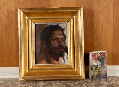 Ecole XIXème
Portrait d'homme 
Huile sur...