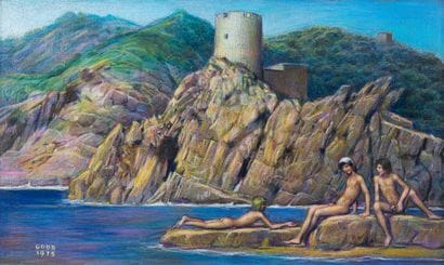 Gaston Goor (1902-1977)
Jour de soleil, corse,...