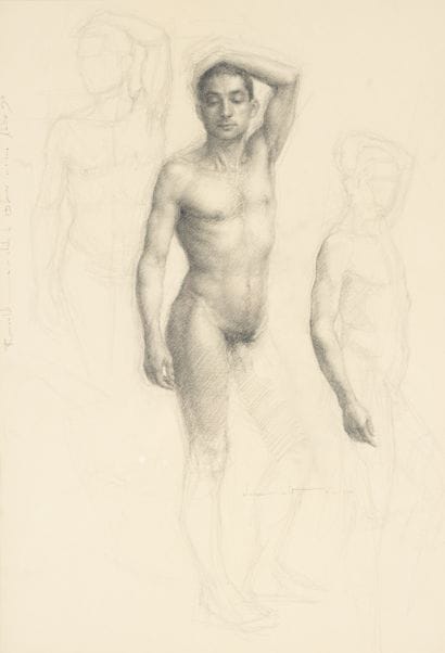 Shane WOLF (1976-)
Romuald, 2010
Graphite...