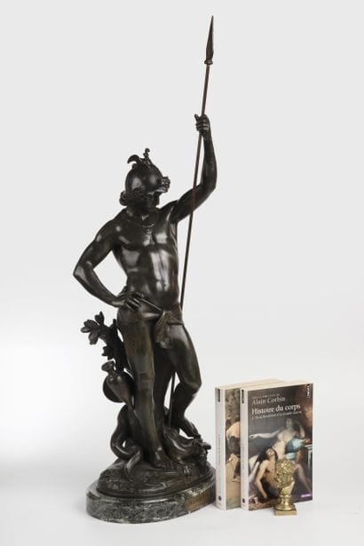 Emile Louis PICAULT (1833-1915) 
Winner 
Sculpture...