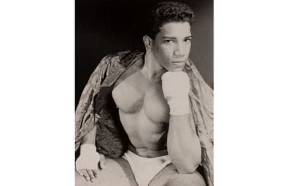 Patrick SARFATI (1958-)
Theddy le boxeur,...