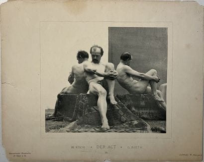 DER AKT and THE ESTHETIC NUDE 
Male nude...
