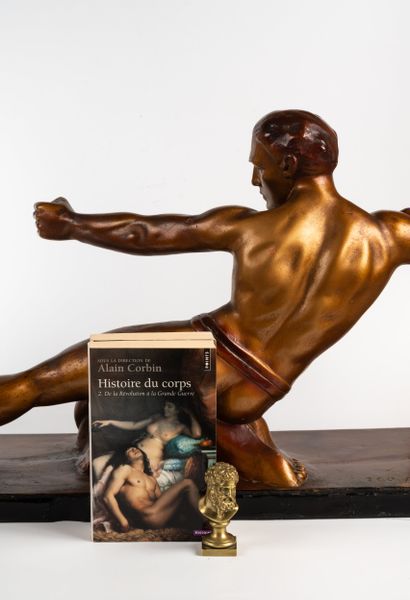 V. LANI (XX) 
Archer 
Plaster with bronze...