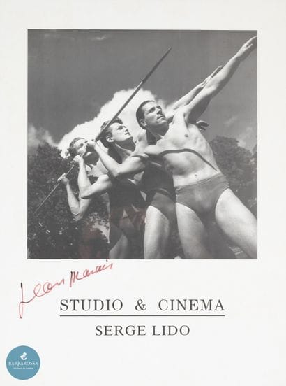 Affiche Serge LIDO Studio & Cinema signée...