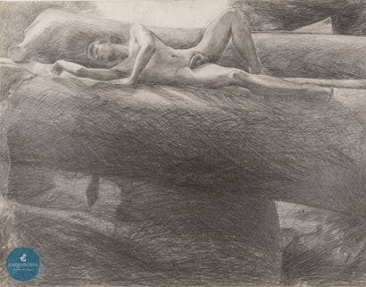 Georges SURSOCK (1954-)
Nu
Crayon sur papier...