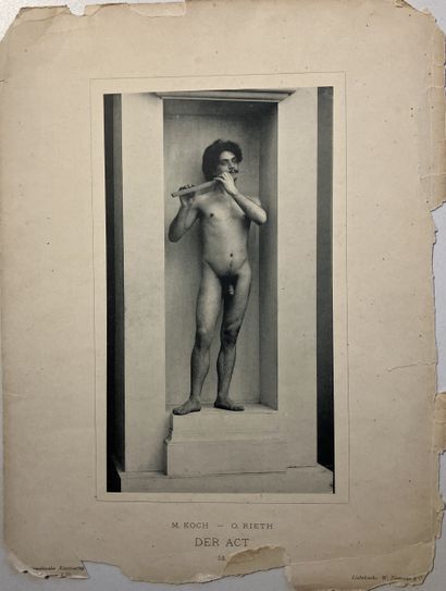 DER AKT and THE ESTHETIC NUDE 
Male nude...