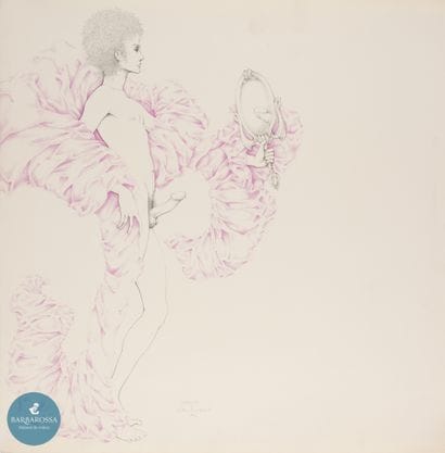 Gilles RIMBAULT (1945-)
Narcisse
Color etching,...