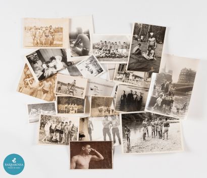 ANONYMOUS
Bathers and various groups of nude...