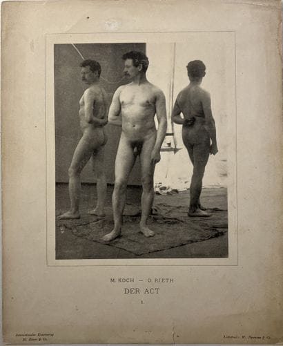 DER AKT and THE ESTHETIC NUDE 
Male nude...