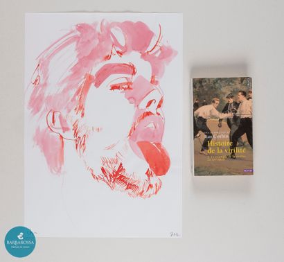 Robert ESCALERA
Red, 2022
Encre rouge et...