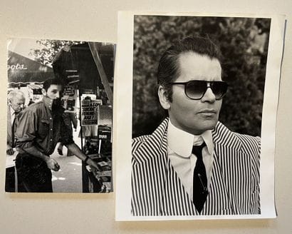 ANONYMOUS 
Karl Lagerfeld and Jacques de...