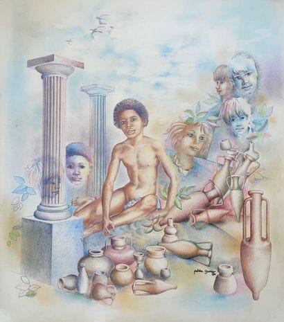 Patrice GANIER (XXe)
Sans titre, 1990
Crayon...