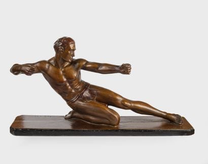 V. LANI (XX) 
Archer 
Plaster with bronze...