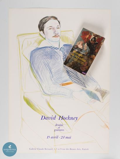 D'après David HOCKNEY (1937-) 
Jacques de...