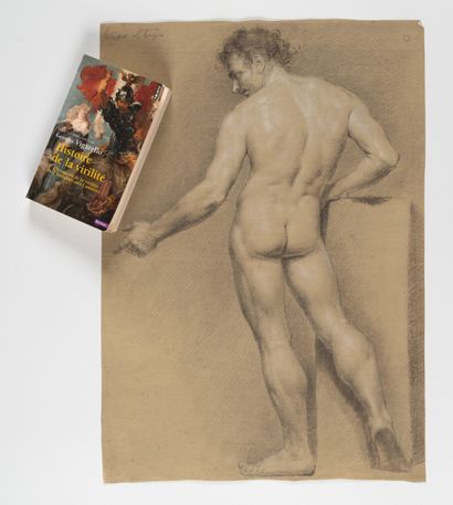 Ecole italienne XIXème 
Académie d'homme...