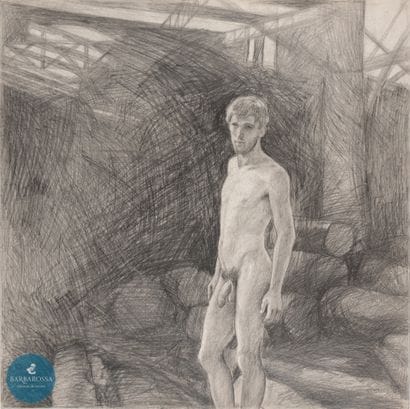 Georges SURSOCK (1954-)
Nu
Crayon sur papier...