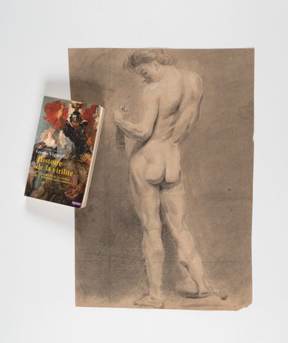 Ecole française XIXe
Deux académies d'homme...