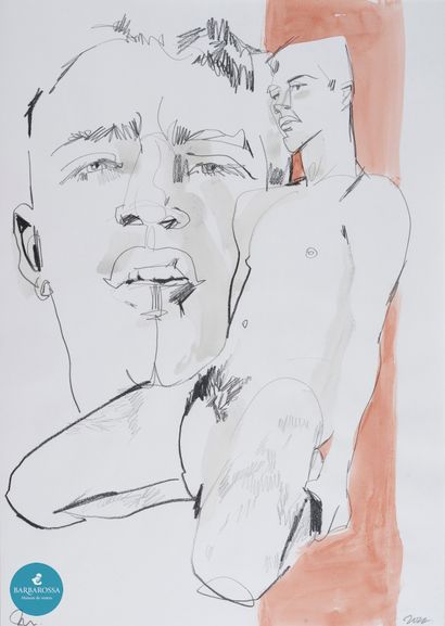 Robert ESCALERA
Body & face, 2022
Graphite...