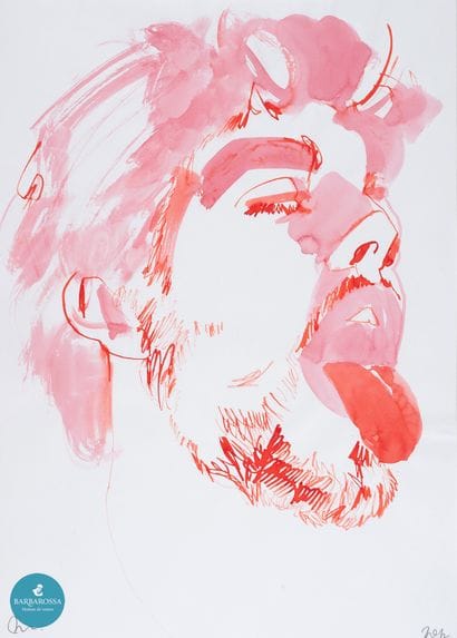 Robert ESCALERA
Red, 2022
Encre rouge et...