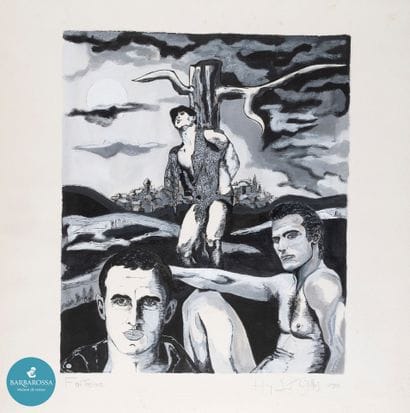 Henri SAINT GILLES (XX)
Fantasme, 1980
Encre...