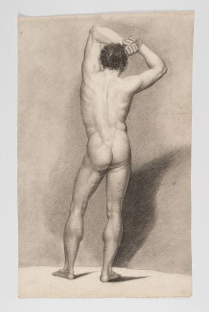Ecole française XIXe
Académie d'homme de...
