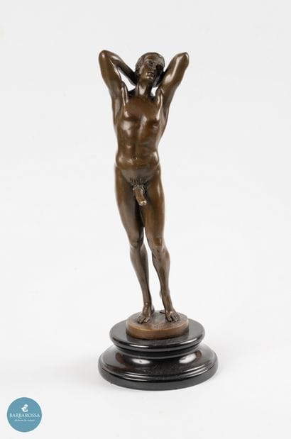 NICK (Xxème)
Nu à l'érection
Epreuve en bronze...