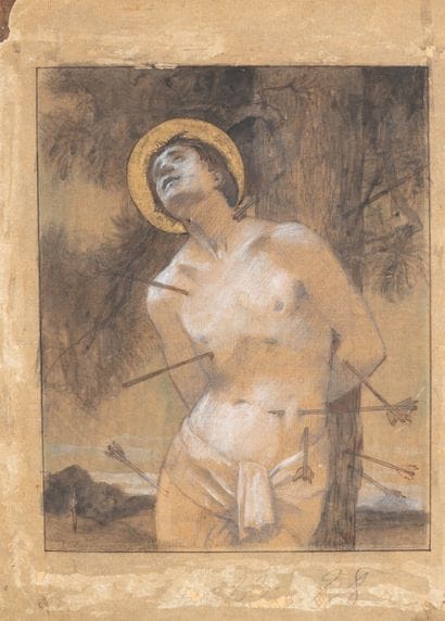 Late 19th/early 20th century school
The Martyrdom...