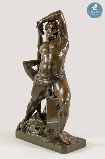 D'après Antonio CANOVA (1757-1822)
Hercule...