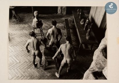 CAPELLA 	(1972-)
	Three men in Bourdelle's...