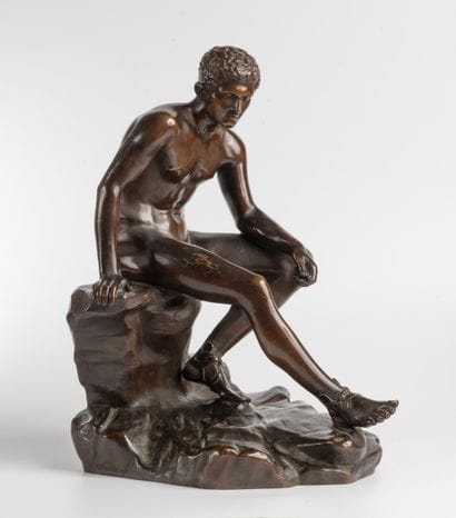 D'après l'antique
Hermès au repos
Epreuve...