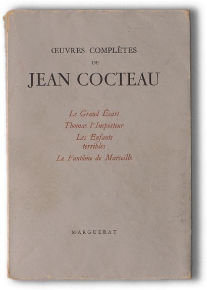 Jean COCTEAU (1889-1963)
Œuvres complètes,...