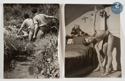 R. MANSON	(Xxe
)	Jeune sportif dans sa chambre...