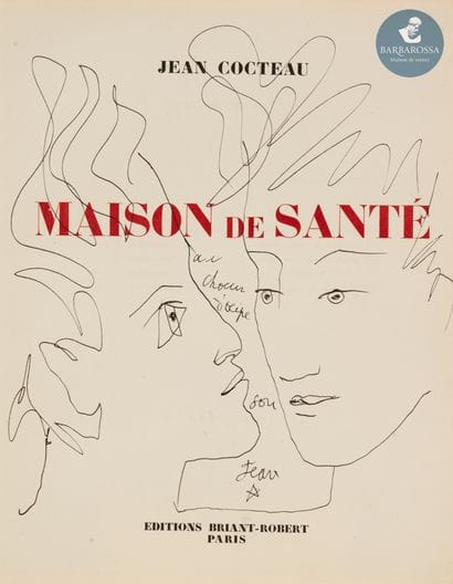 Jean COCTEAU (1889-1963)
Two Faces
Ink on...