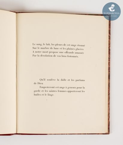 Jean GENET (1910- 1986) attribué à. et Roland...