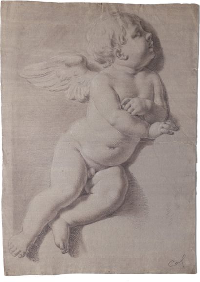 18th century French school
Putti in right...