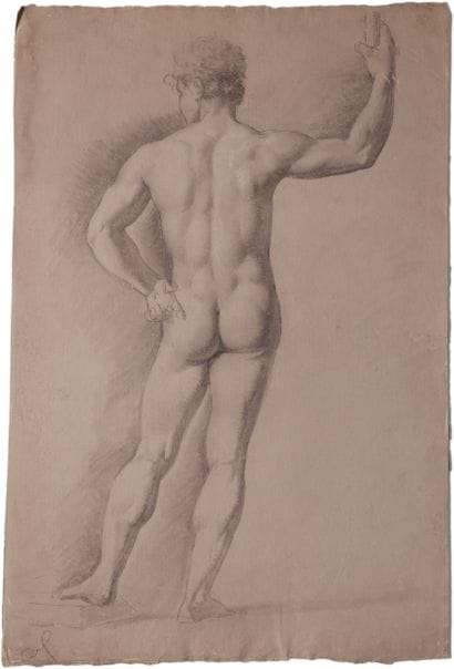 18th century French school
Academy of a man...
