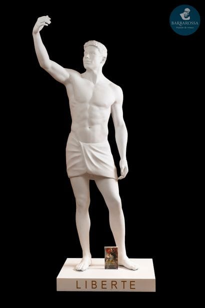 Stephane SIMON (1971) Liberté, 2024
Resin...