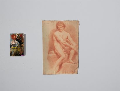 18th century French school
 The river god
Sanguine
38.5...