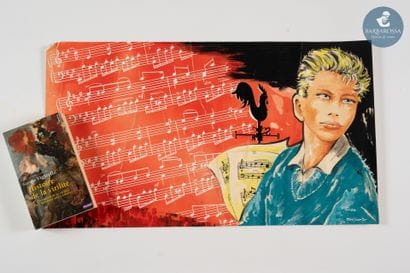 Michel GOURLIER (1925-2018)
Sans titre,
Gouache...