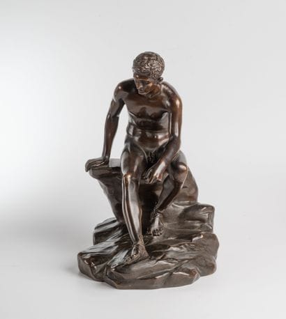 D'après l'antique
Hermès au repos
Epreuve...