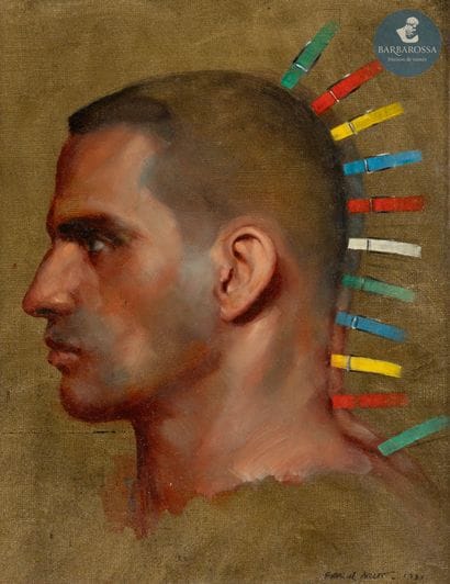 Patrick ARLET (XX)
Profil, 1981
Huile sur...