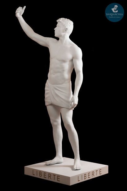 Stephane SIMON (1971) Liberté, 2024
Resin...