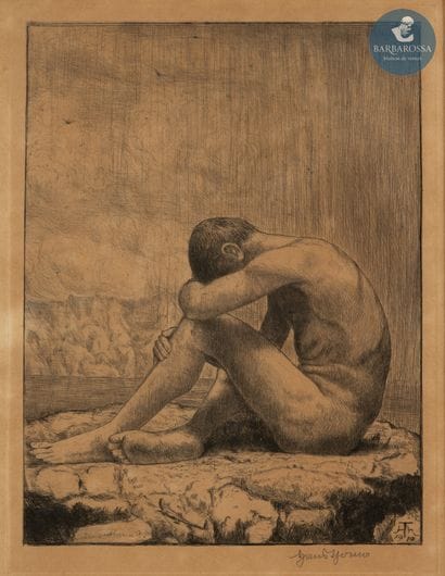 Hans THOMA (1839-1924) 
Le fils prodigue,...