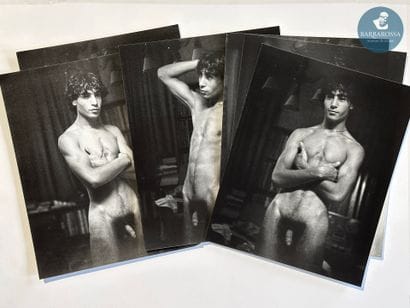ANONYME
		Etude de jeune homme, c.1970/80
	Six...