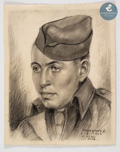 Anatola SOUNGOUROFF (1911-1982)
Portrait...
