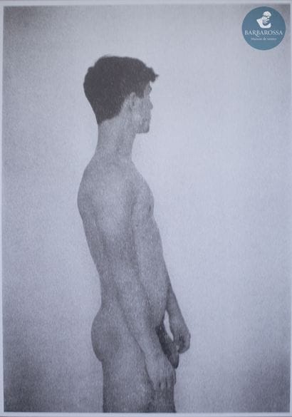 Maxime	MULLER 	(1997-)
	Modèle nu, c.2020
	Quatre...