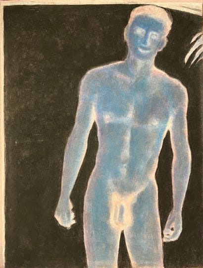 Laszlo IVANYI (1934)
Nu de face
Pastel sur...