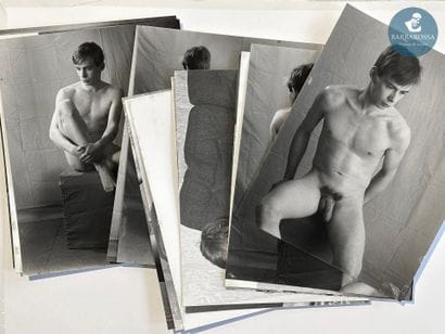 ANONYME
		Etude de jeune homme, c.1970/80
	Dix-neuf...