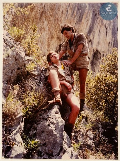 Jean-Daniel 	CADINOT 	(1944-2008)
	Deux scouts...